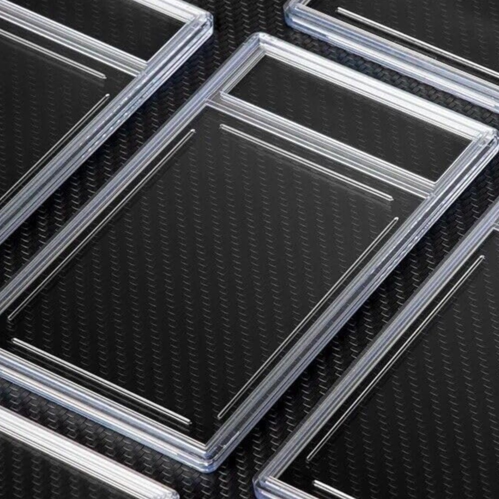 Memory Card Case - حافظات بطاقات أكريليك مدرجة مع فتحة