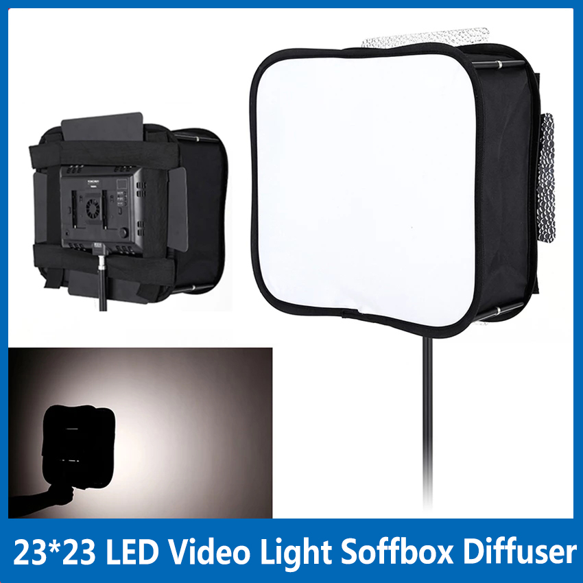 Video Led Light Panel - موزع ضوء سوفت بوكس 23*23 لـ