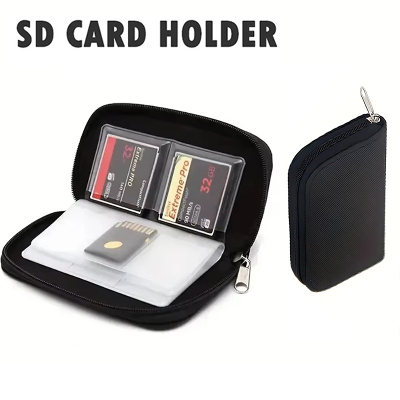 Memory Card Case - حقيبة تخزين بطاقات الذاكرة، حافظة ومحفظة