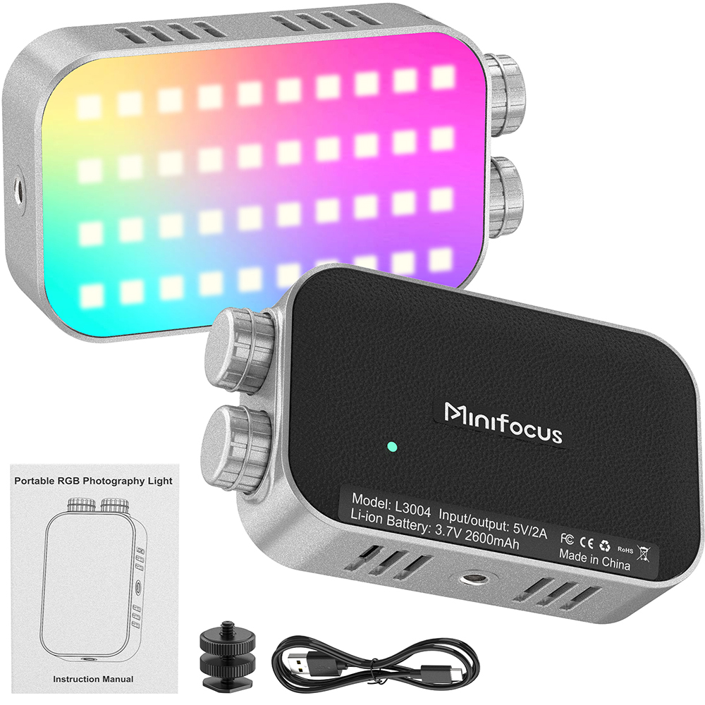 Video Led Light Panel - ضوء LED محمول من نوع Pocket
