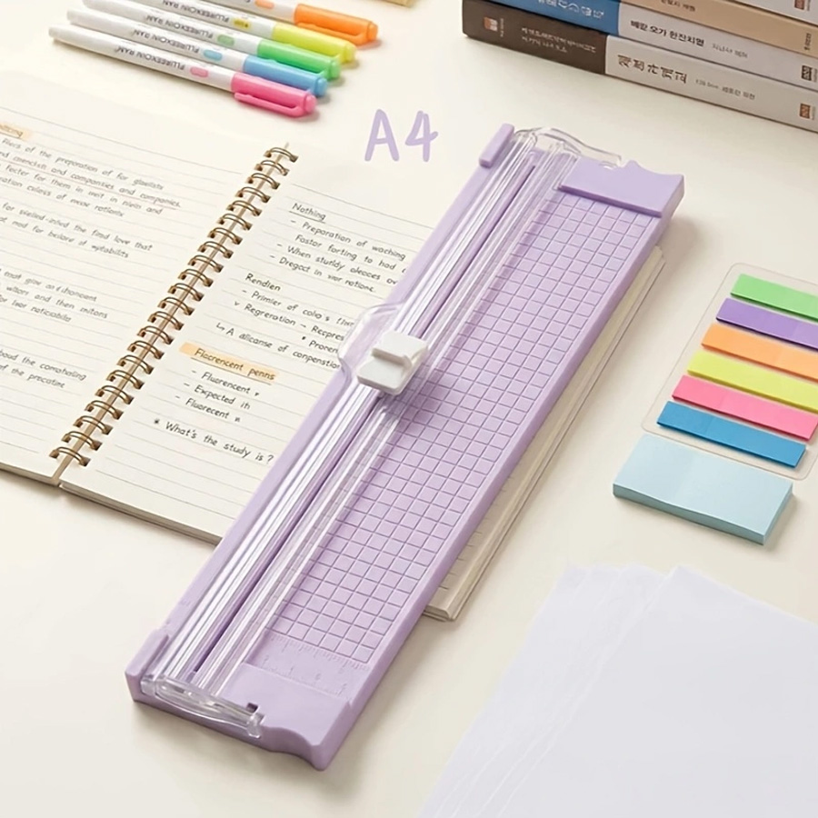 Photography Paper - قاطع ورق A4، شفرة قابلة للاستبدال،