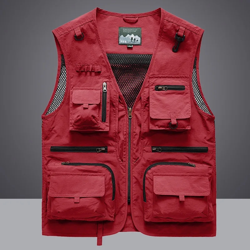 متعددة جيب سريعة الجافة شبكة ا - مراجعة Photography Jacket وسعره