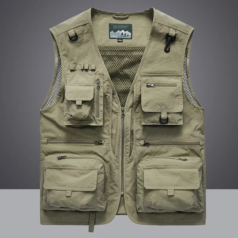 متعددة جيب سريعة الجافة شبكة ا - مراجعة Photography Jacket وسعره