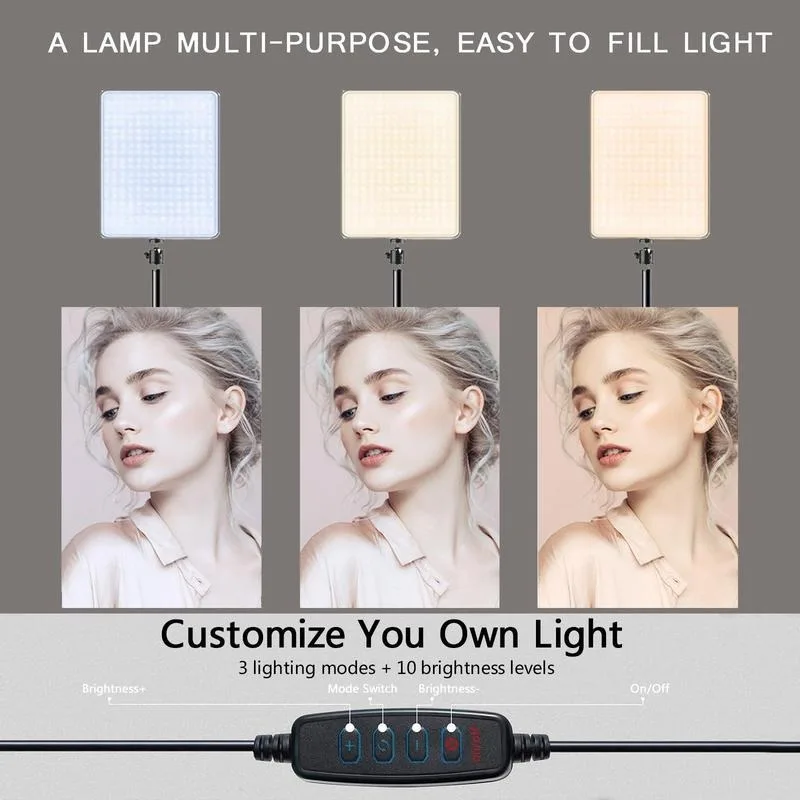 مصباح فيديو LED لاستوديو التصو - مراجعة Video Led Light Panel وسعره