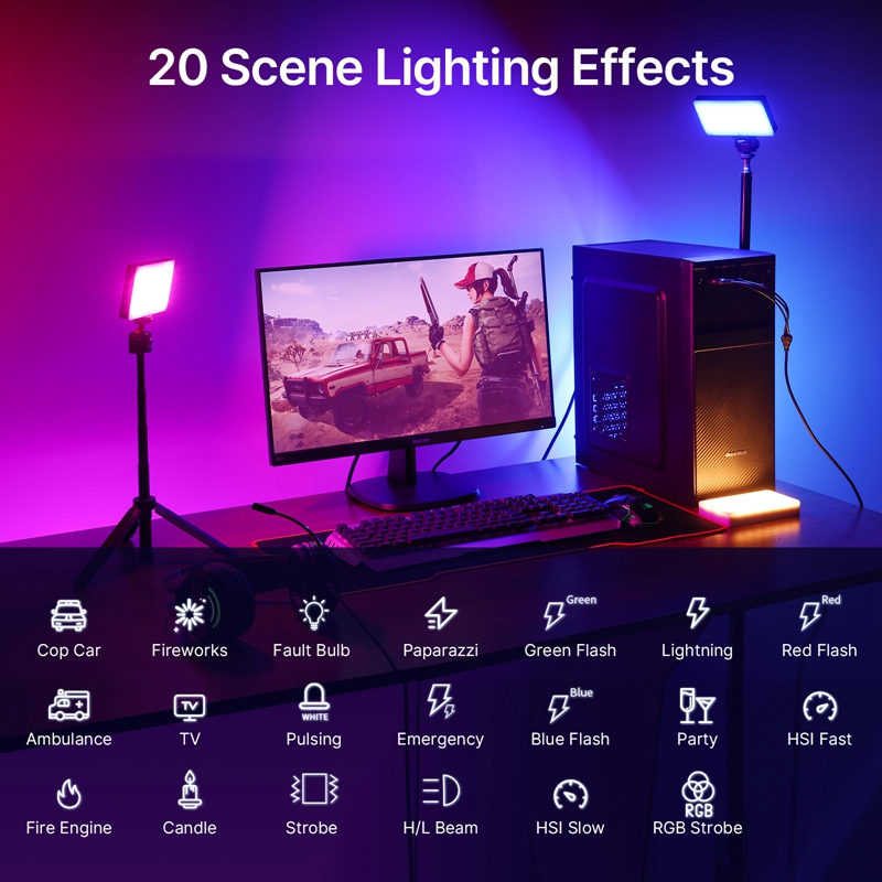 Ulanzi LT002 7 بوصة جيب LED ضو - مراجعة Video Led Light Panel وسعره