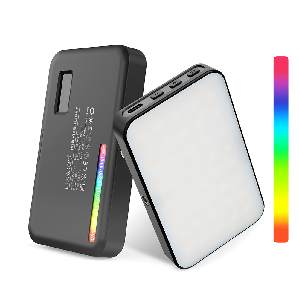 LUXCEO V10 PRO الفيديو الضوئي  - مراجعة Video Led Light Panel وسعره