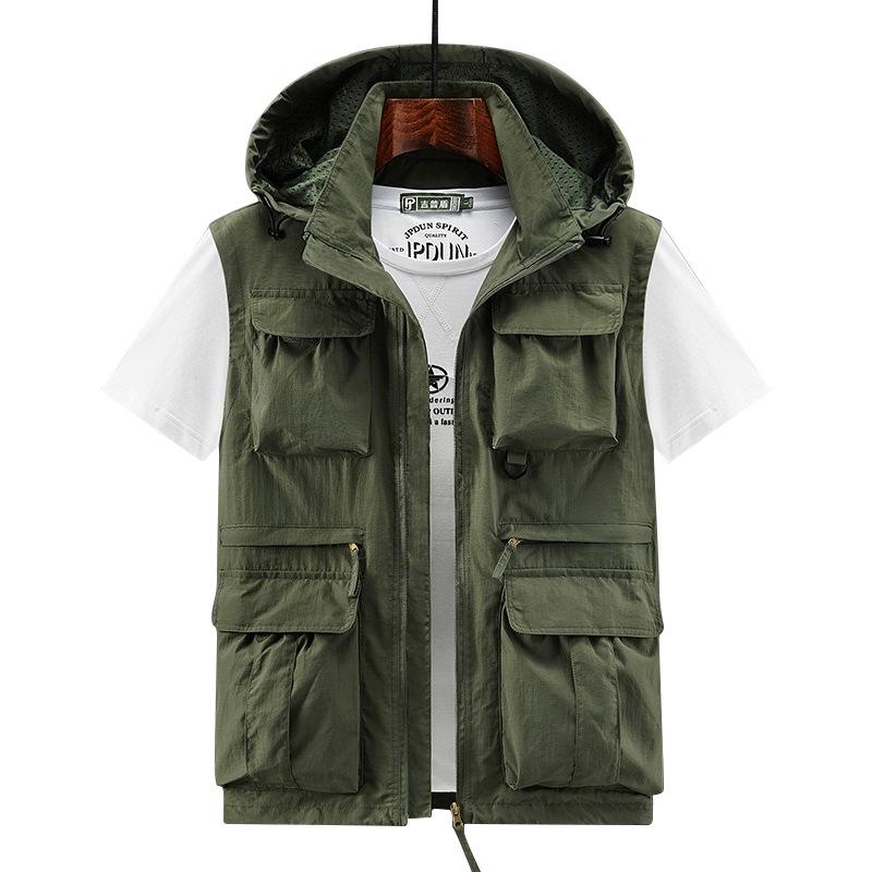 سترة رجالية كاجوال متعددة الجي - مراجعة Photography Jacket وسعره