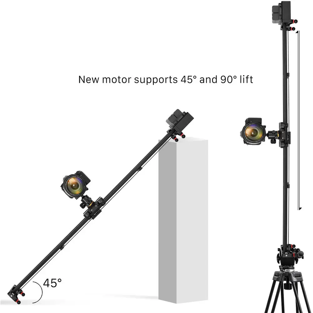 GVM GT-120WD مسار كاميرا متحرك - مراجعة Camera Slider Rail وسعره