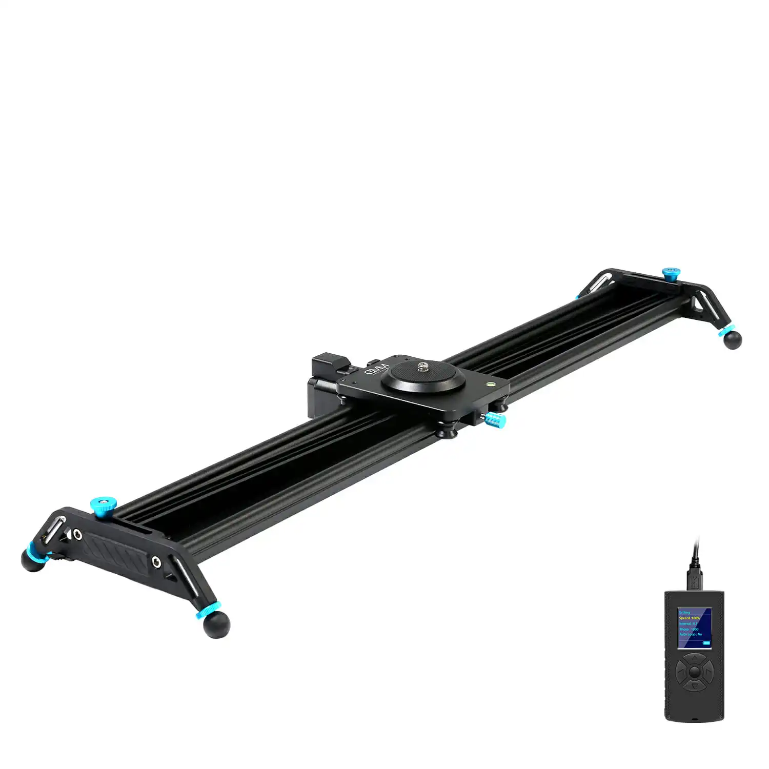 GVM GT-J80D GT-J120D مسار انزل - مراجعة Camera Slider Rail وسعره