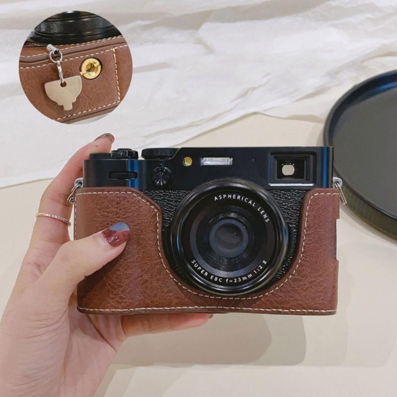 R53C حافظة كاميرا عصرية من جلد - مراجعة Memory Card Case وسعره