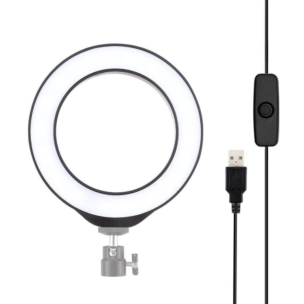 12 سنتيمتر حلقة ضوء USB الضوء  - مراجعة Photography Prompt وسعره