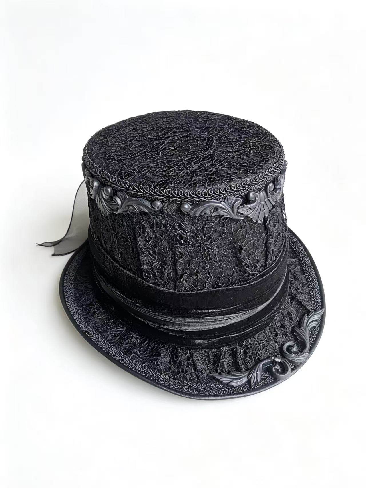 قبعة عالية كلاسيكية منقوشة من  - مراجعة Photography Dark Cloth وسعره