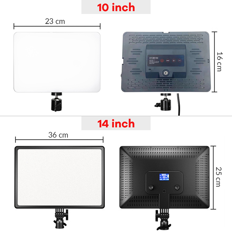 لوحة إضاءة فيديو LED مقاس 14 ب - مراجعة Video Led Light Panel وسعره