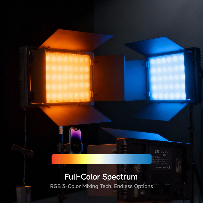 ضوء LED U600 للتصوير الفوتوغرا - مراجعة Video Led Light Panel وسعره