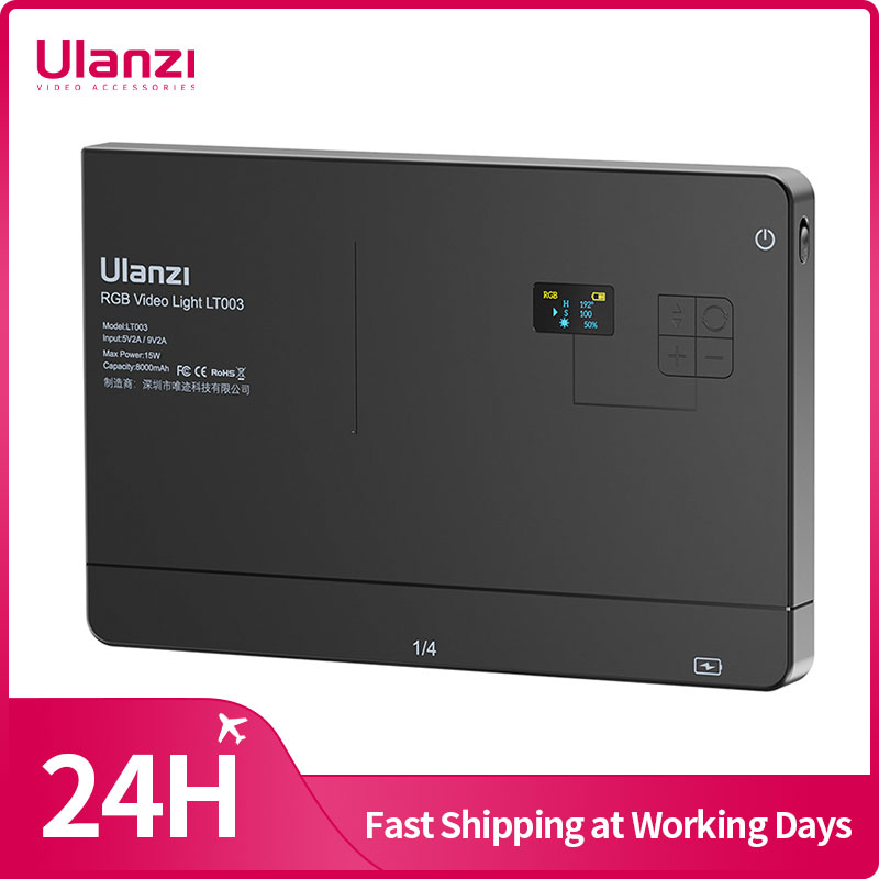 Ulanzi LT003 15W RGB Video Lig - مراجعة Video Led Light Panel وسعره