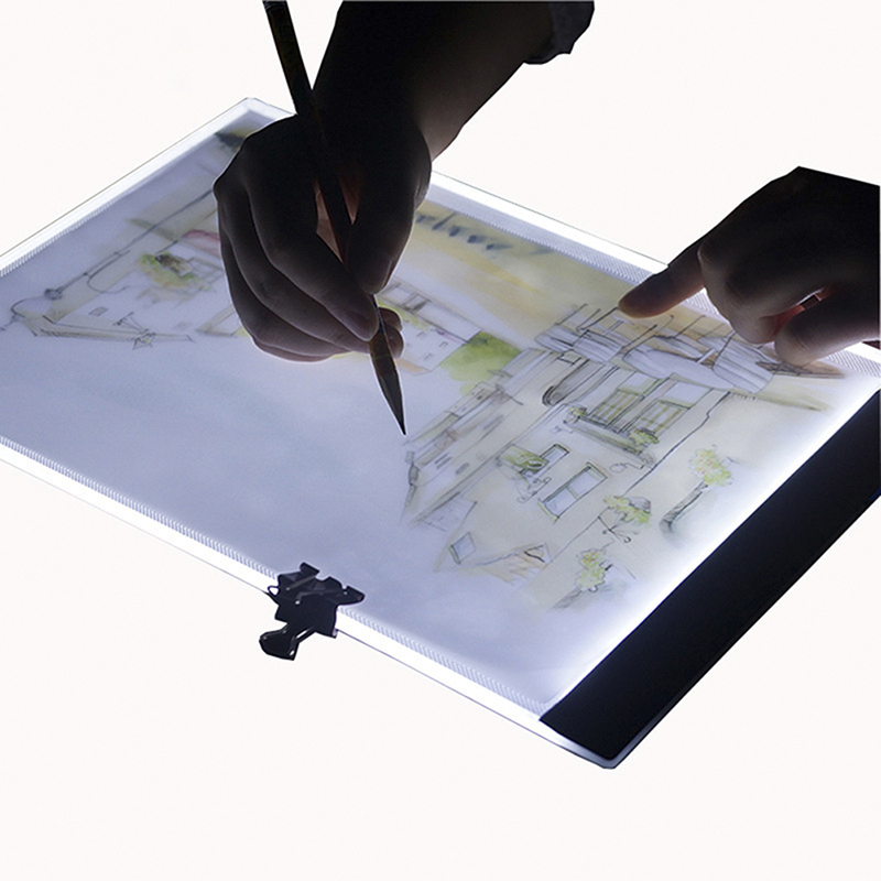 الرسم اللوحي مع صندوق إضاءة LE - مراجعة Photography Desk وسعره