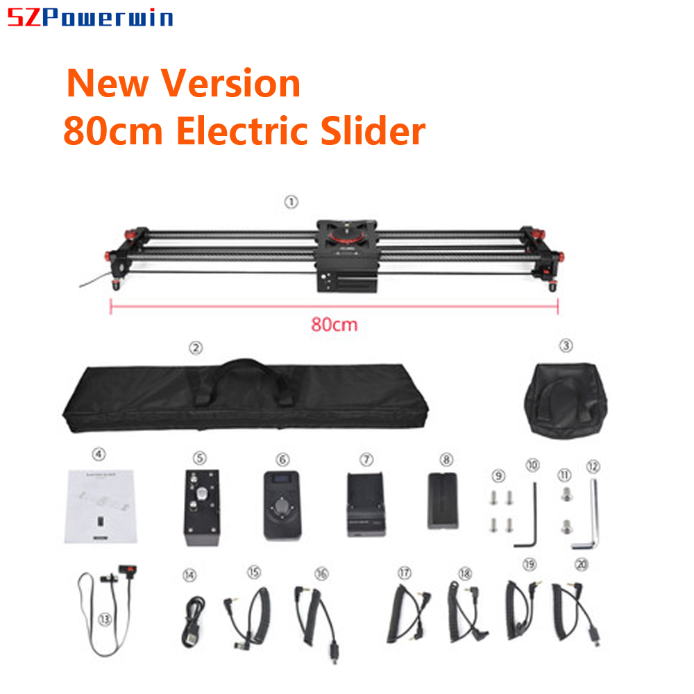 SZPowerwin 80 سنتيمتر المهنية  - مراجعة Camera Slider Rail وسعره