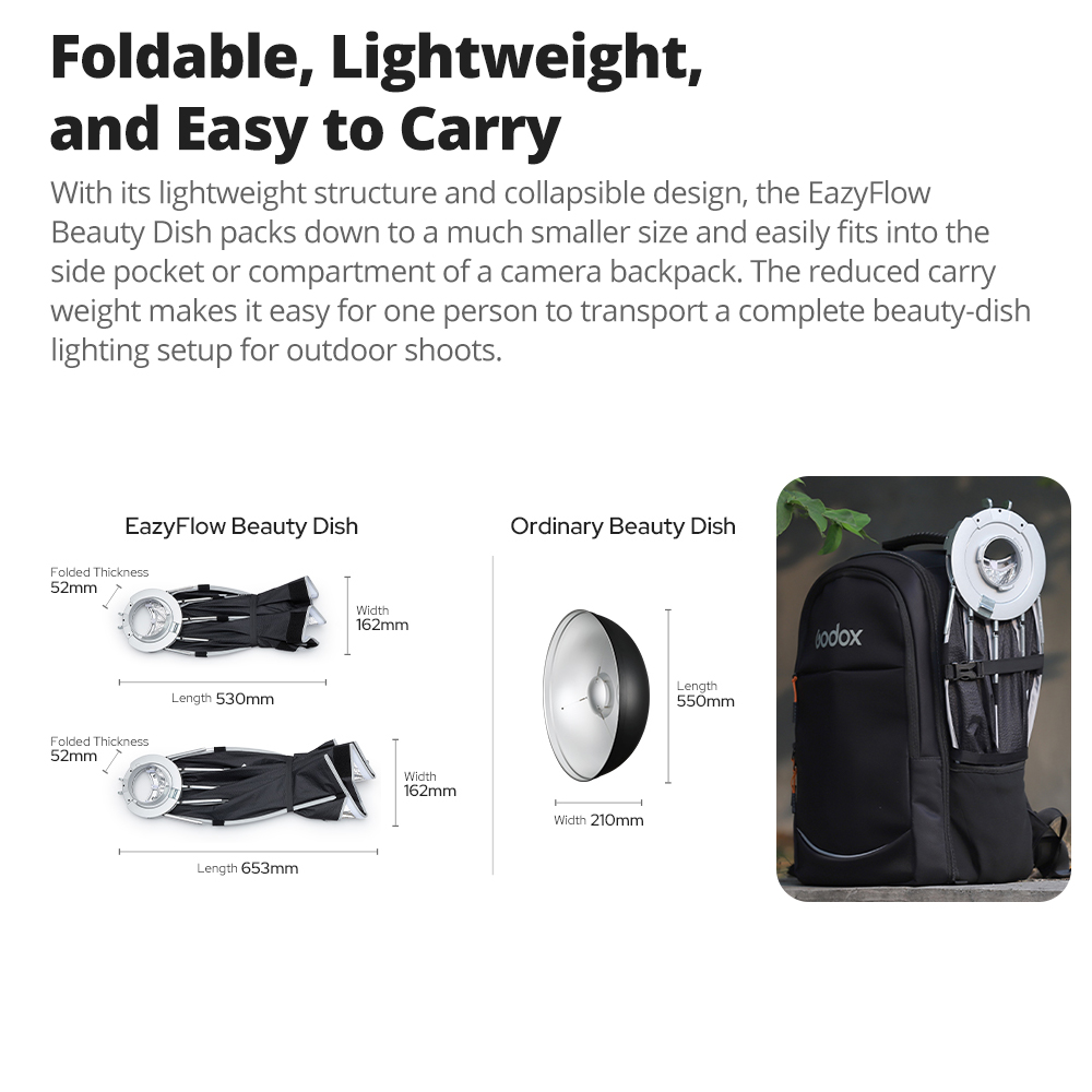 طبق تجميل جودوكس إيزي فلو الجد - مراجعة Beauty Dish Softbox وسعره