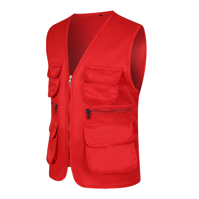 الرجال متعددة أكمام جيب صدرية  - مراجعة Photography Jacket وسعره