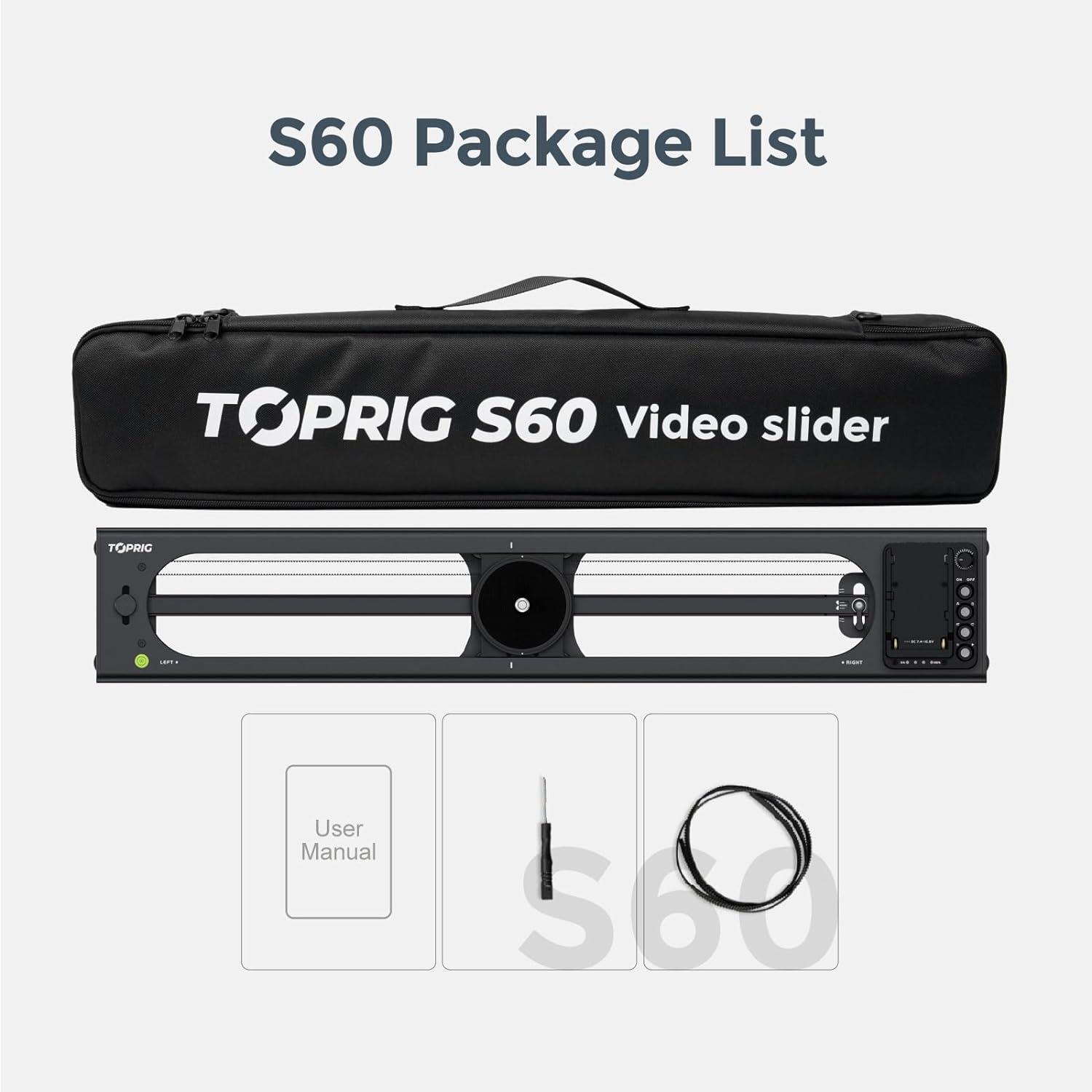 Accsoon Toprig S40 منزلق بمحرك - مراجعة Camera Slider Rail وسعره