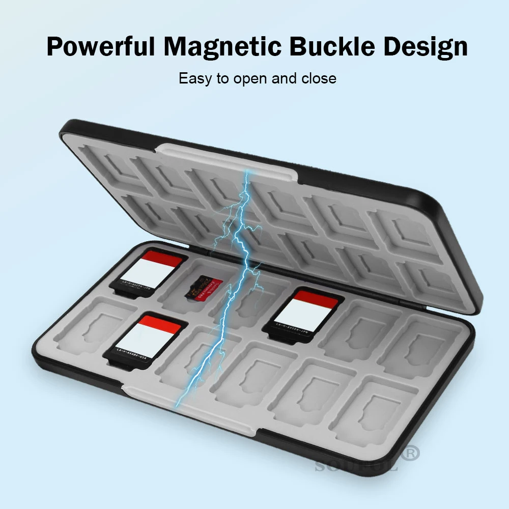 حقيبة تخزين بطاقات ألعاب مغناط - مراجعة Memory Card Case وسعره