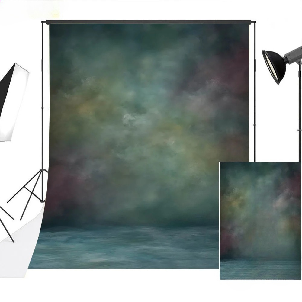 خلفية قماشية بتصميم فني تجريدي - مراجعة Photography Dark Cloth وسعره